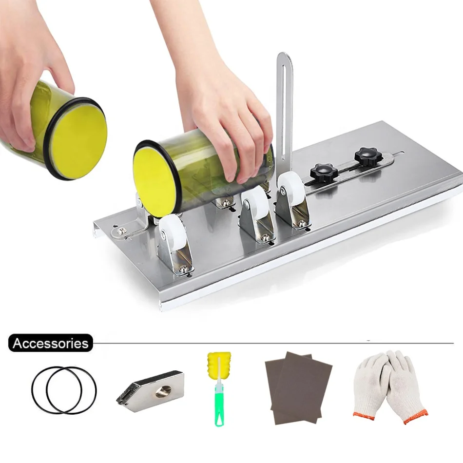 Alpha glass bottle cutter kit cutting diy tool for bottles