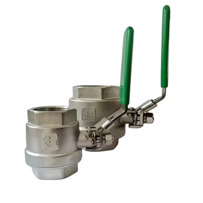 DN10 DN20 DN50 кованая водяная Паровая воздушная газовая SS304 SS316 1/4 '1/2' компрессионный шаровой клапан из нержавеющей стали