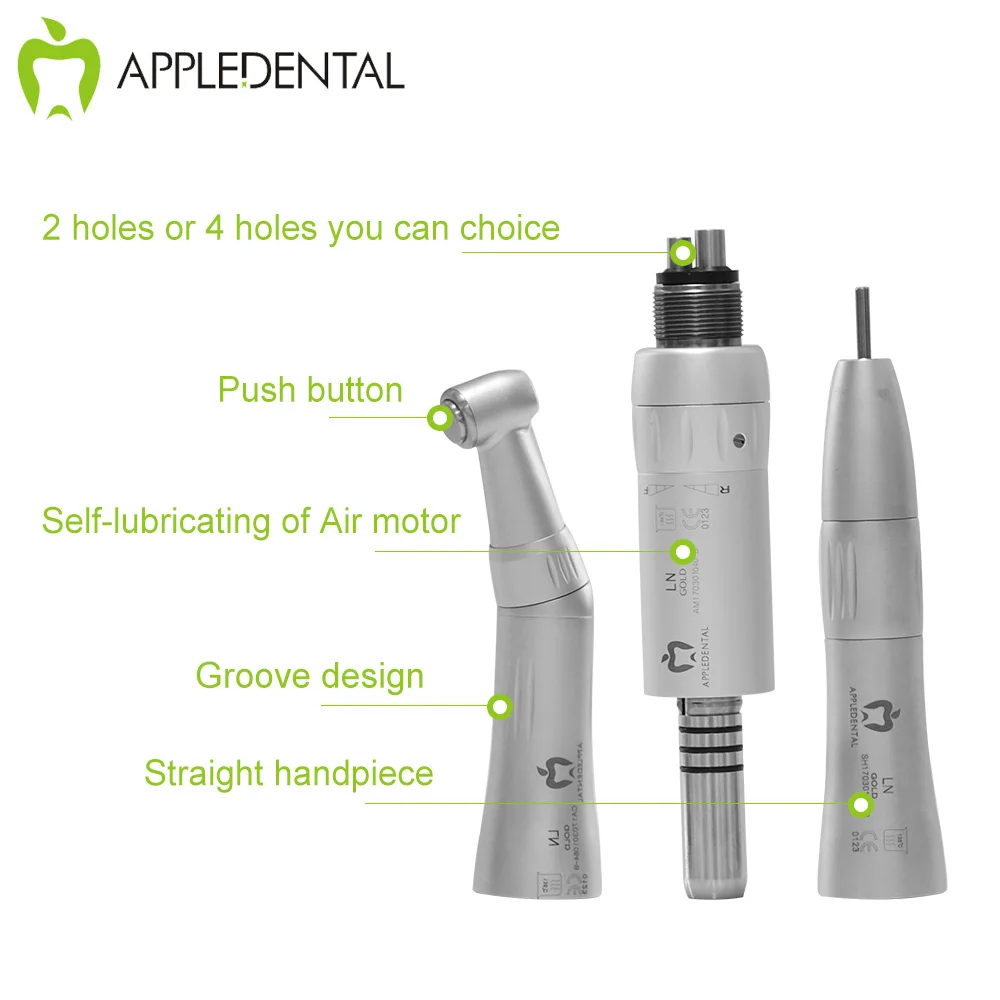 APPLEDENTAL Dental low speed internal water turbine handpiece with CE