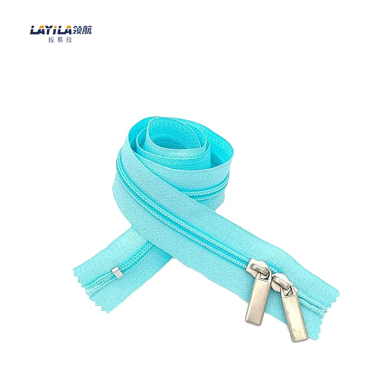 Heavy Duty Long Chain Nylon Zipper For Jackets
