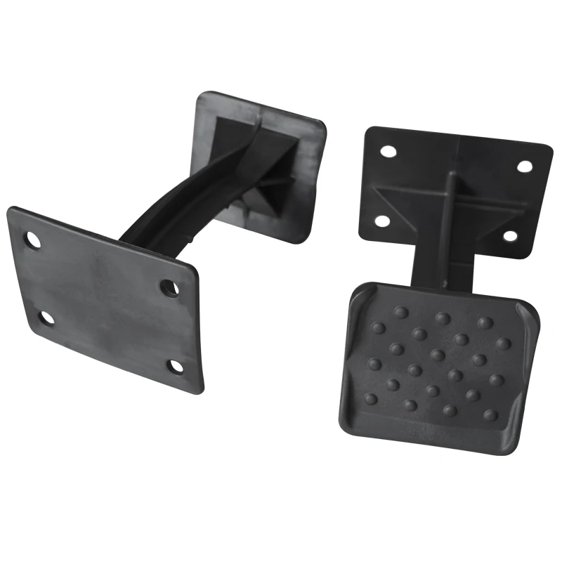 YongJin ATV Passenger Foot Rest Foot Pedestal Foot Pegs Pedal Footboards for Polaris Sportsman 570 450 H.O. 2021-2023 for yamaha grizzly