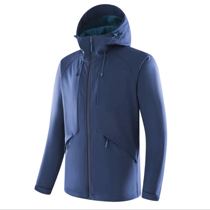 
Cheapest outdoor mountain men hooded fleece lined warm windstopper hiking waterproof jacket Mens 