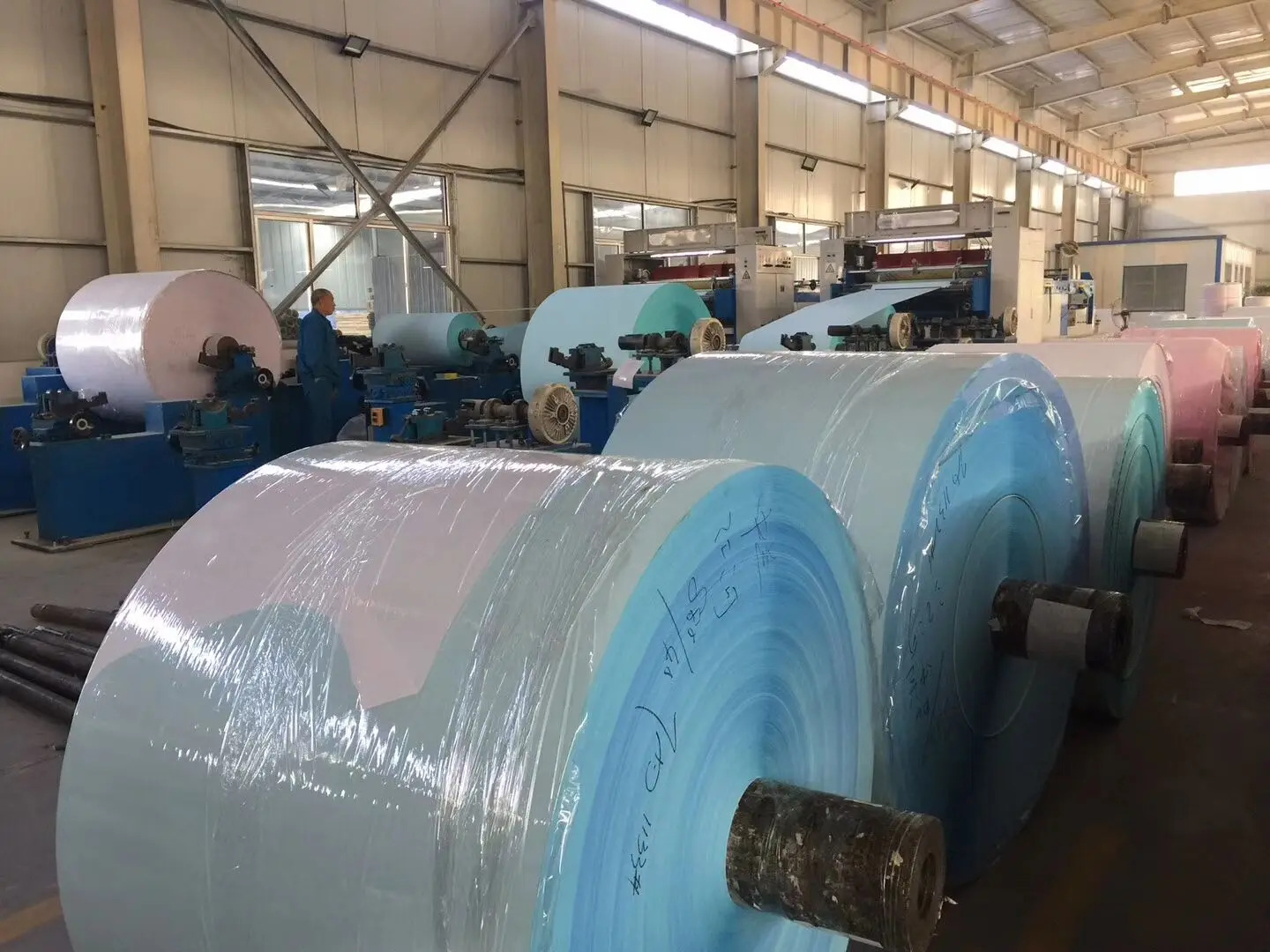 45-80gsm Self-copy Paper Non Carbon Paper With Custom Packing NCR Paper Sheets CB CFB CF