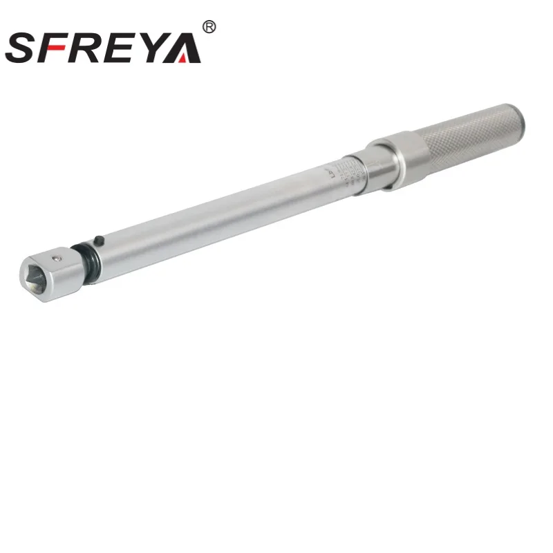 SFREYA TGK-1 Mechanical Adjustable Torque Click Wrench with Marked Scale and Interchangeable Ratchet Head