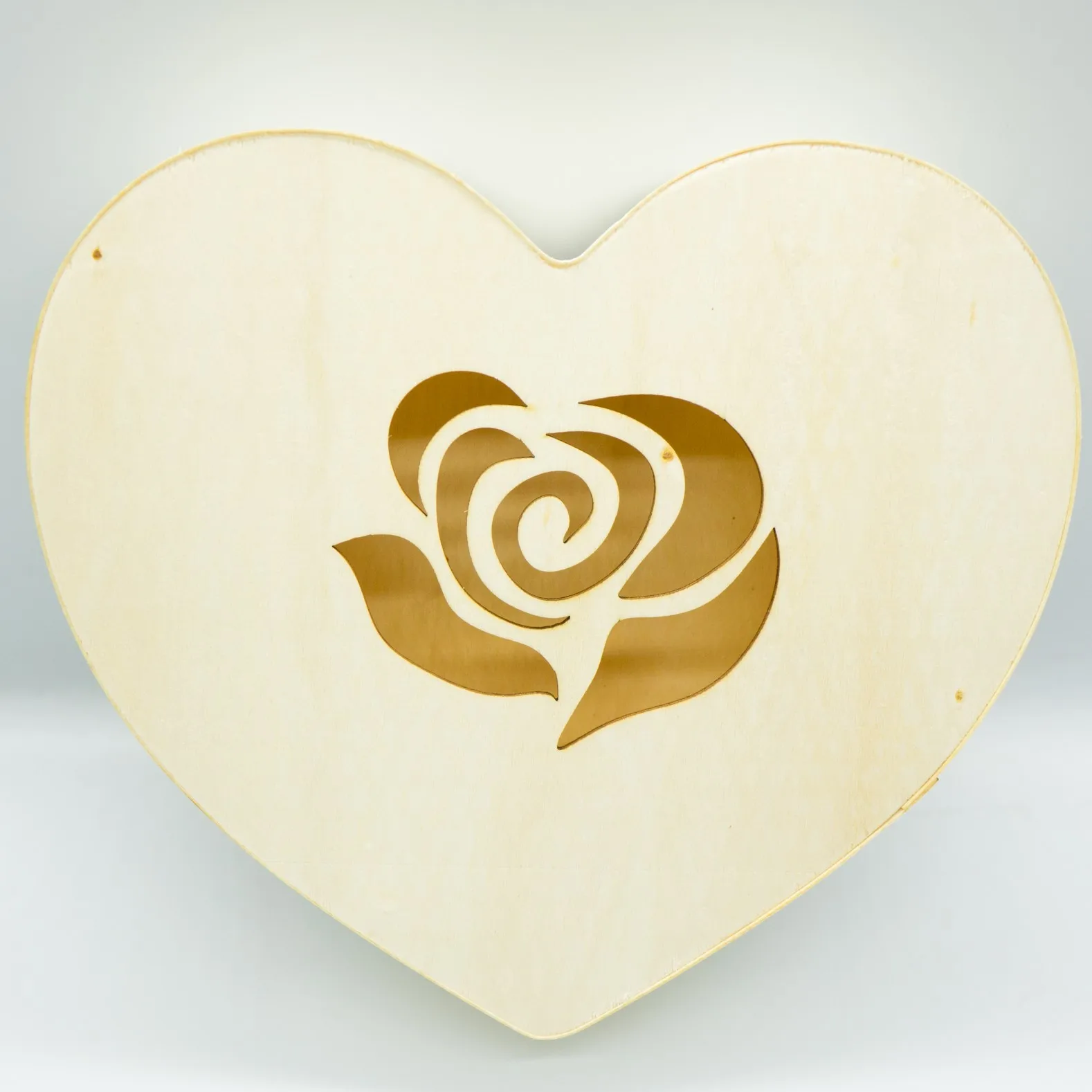 Baking Cheese Box Round Wood Gift box