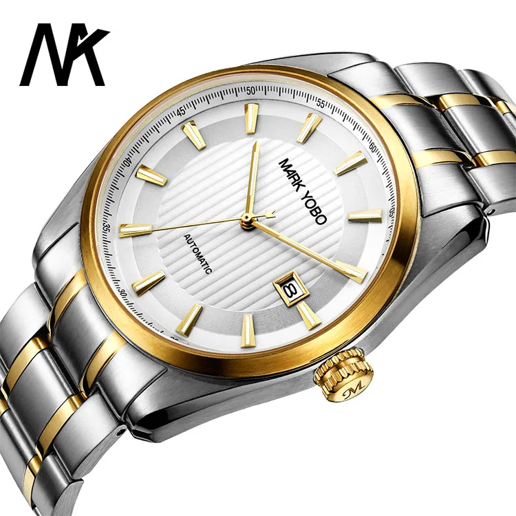 Chinese Manufacturer Low Moq Custom All Stainless Steel NH35 Japan Automatic Watch for Men