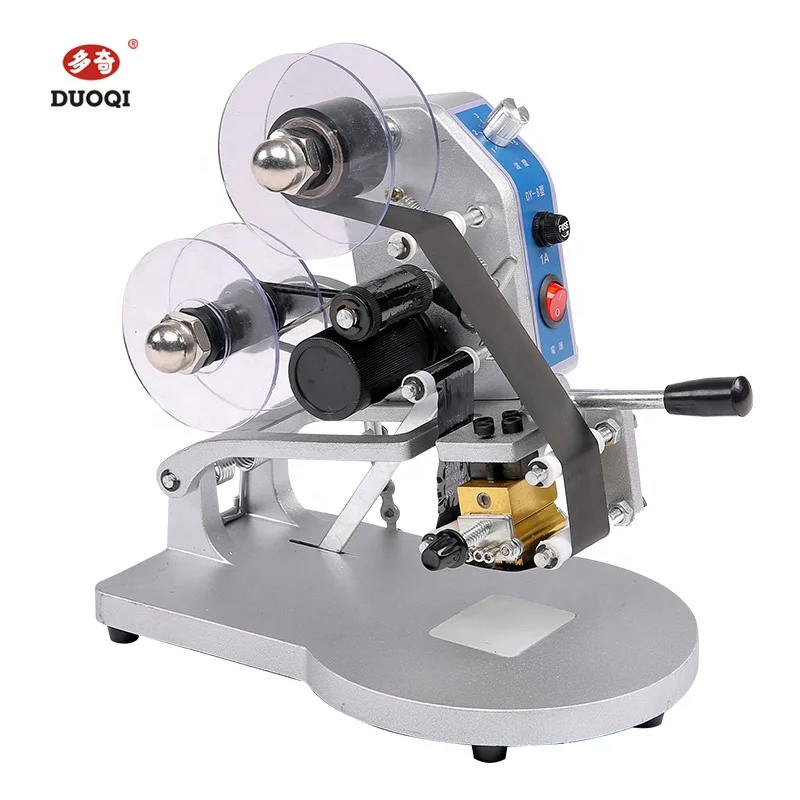 Expiry date stamp DY8 hot stamping foil ribbon expiry date printing machine