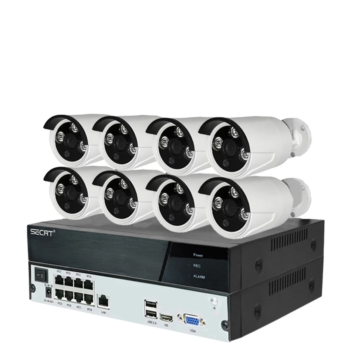 H.265 3MP CCTV Security Camera System 4CH POE NVR With IP Camera CCTV Kit Waterproof IP66 Video Surveillance System TUYA app