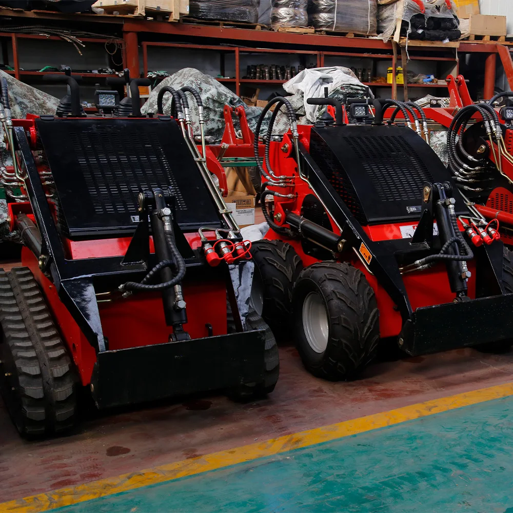 Chinese Direct Selling Mini Track Skid Steer Loader EPA engine Factory Price skid steer
