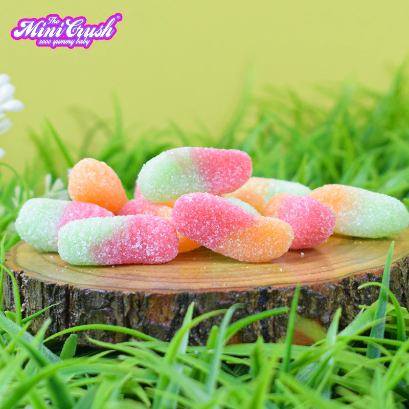 MINICRUSH CANDY super Sour Candy Extra sour worms gummy candy bulk