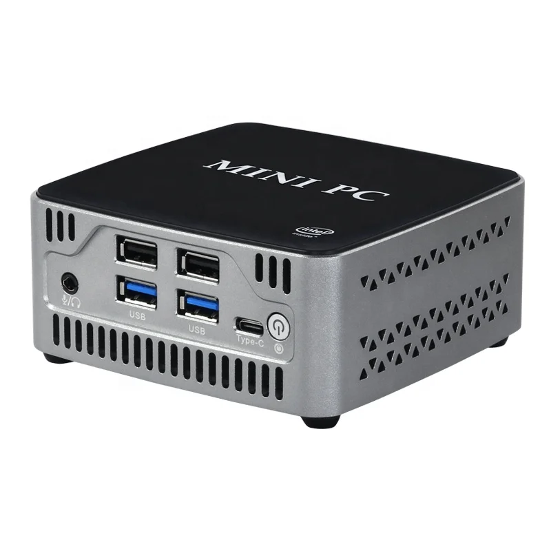 Mini PC I5 I7 11 Gen 1135G7 1165G7 DDR4 H-D 2LAN USB Home Personal Computer For Games