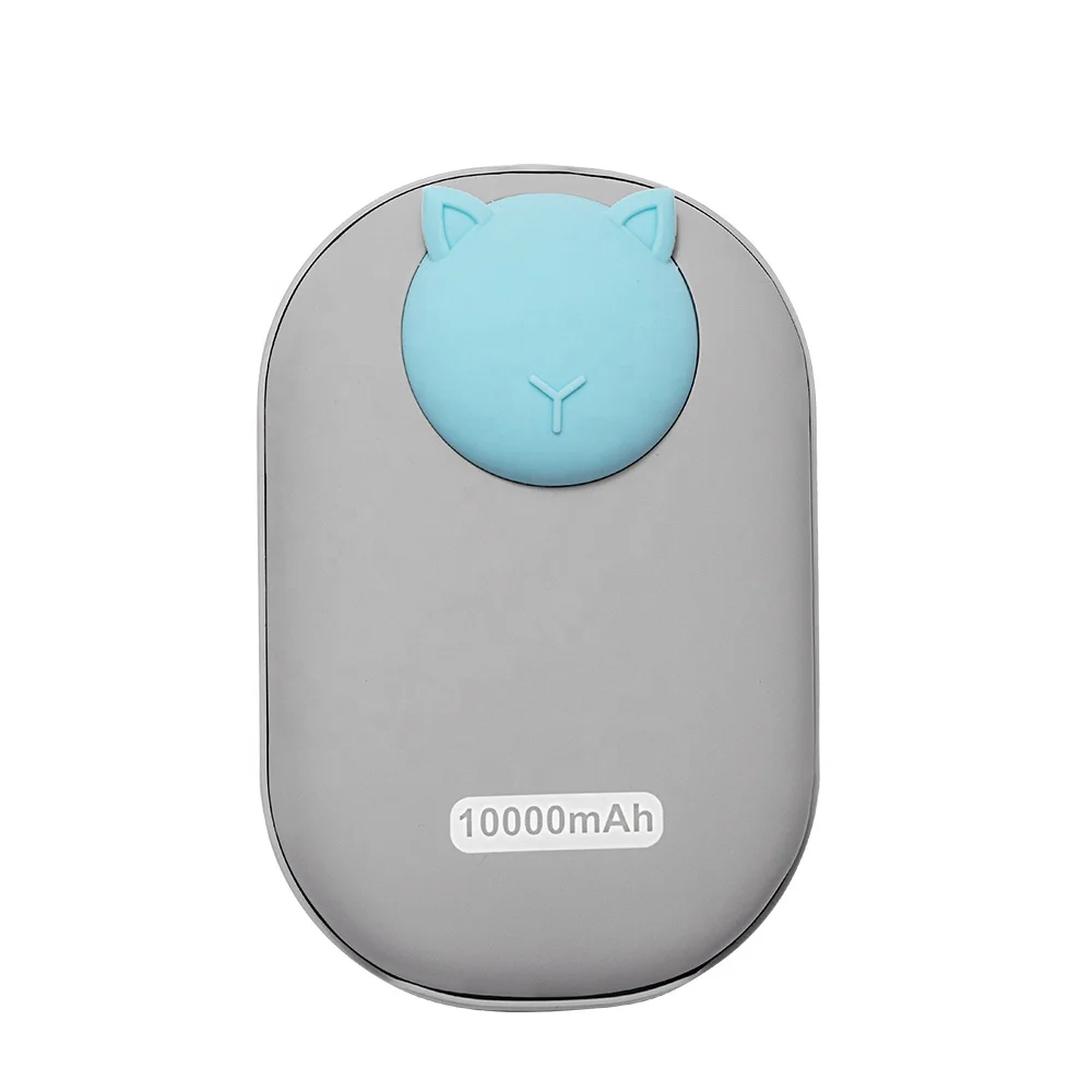 10000mAh USB Charger Power Bank Portable Heating Reusable Space Hand Heater Rechargeable Electric Mini Pocket Hand Warmer