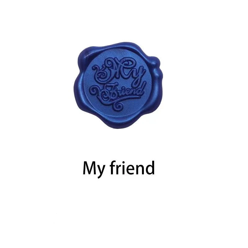 Gift Invite Wax Seal Label Packages Party Wedding Invitations Self Adhesive Sealing Wax Sticker