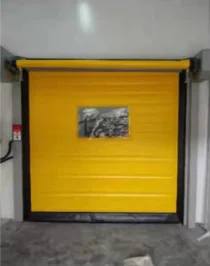 Zipper Type Door Custom Size High Speed Rolling Cold Storage Room Freezer Front Insulated PVC Rolling Door