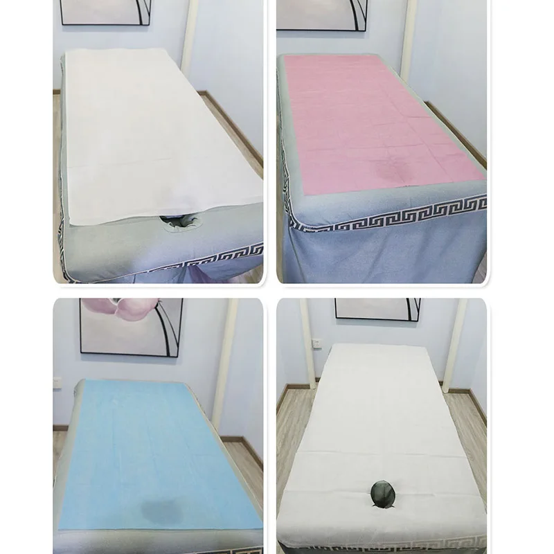 Best Selling Waterproof Disposable Medical Bed Sheet Non Woven Cheap One Time Bed Cover Massage Table Sheets For SPA