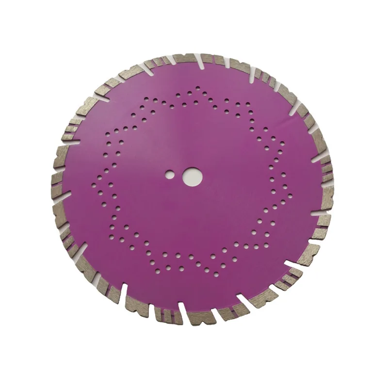 Wear-resistant 350mm marble granite concrete diamond hot-pressed sintering high-frequency welding laser welding segmented s
