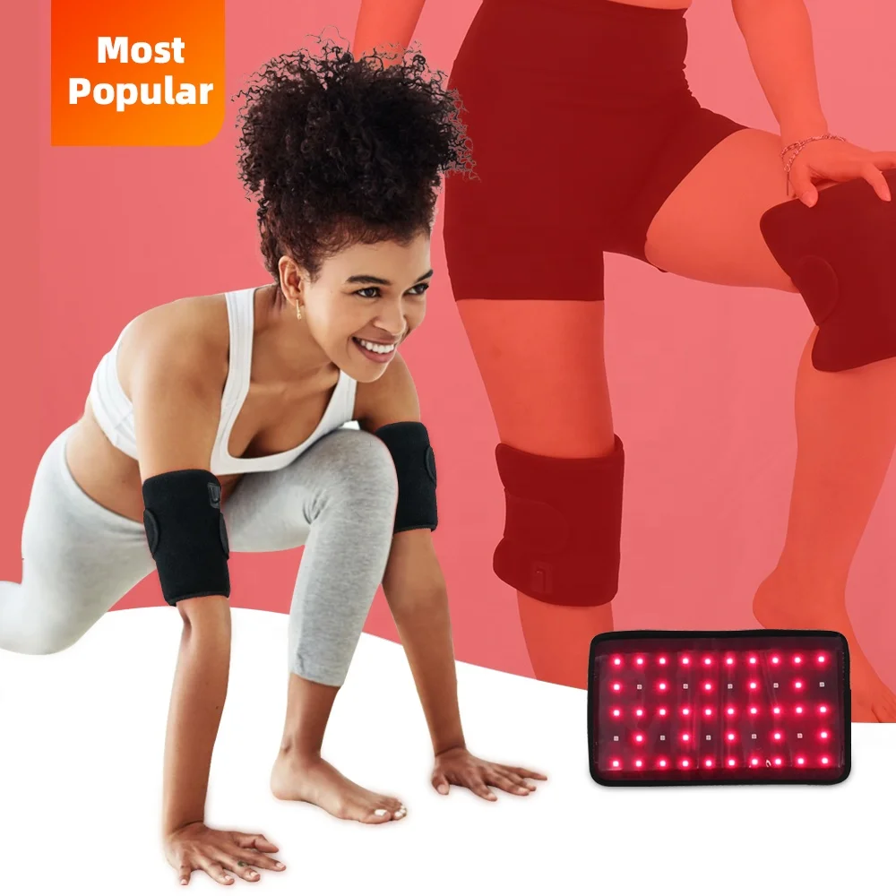 Redfy Led Red Infrared Light Physical Therapy Light Knee Hand Arms Joint Pain Relief Belt Wrap For Body Knee Pain Relief