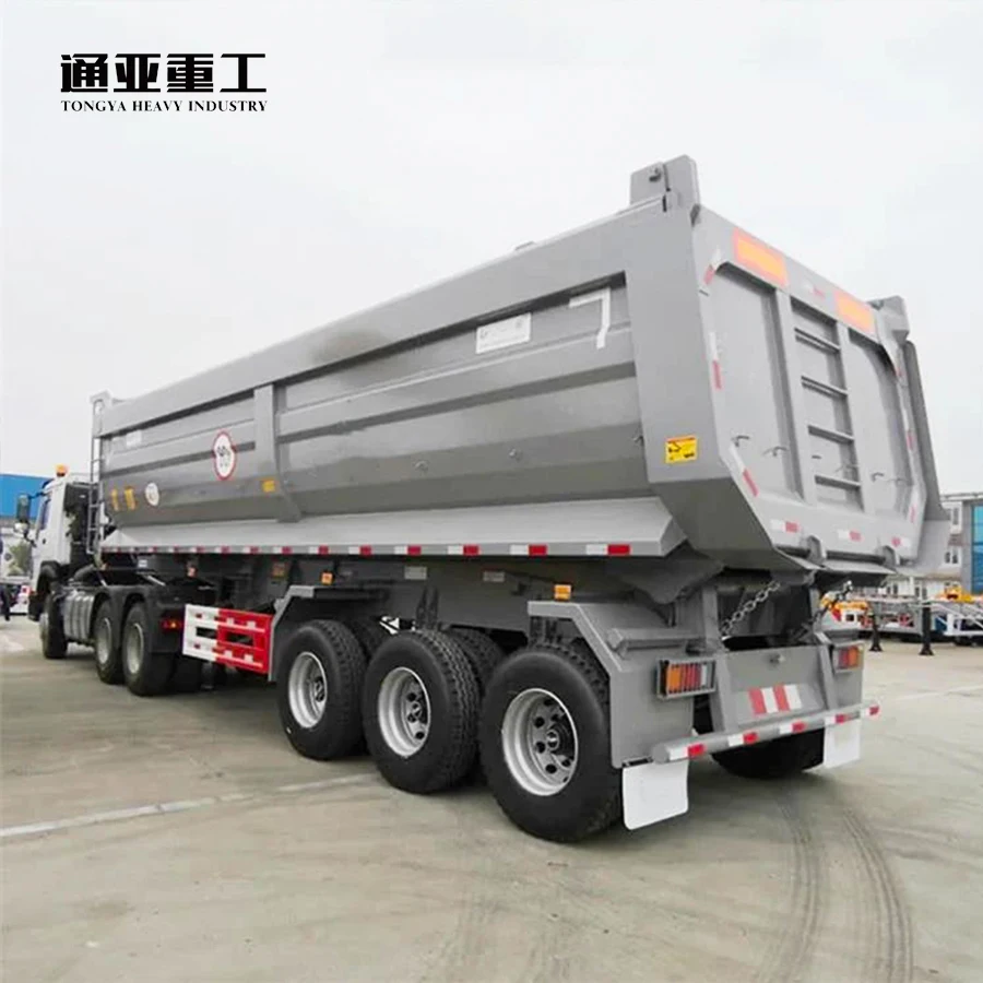 Made In China Rear Dump Semi-trailer For Sale dumper Semi-trailer Hot Selling In Africa rear Tipping Trailer With High Quality