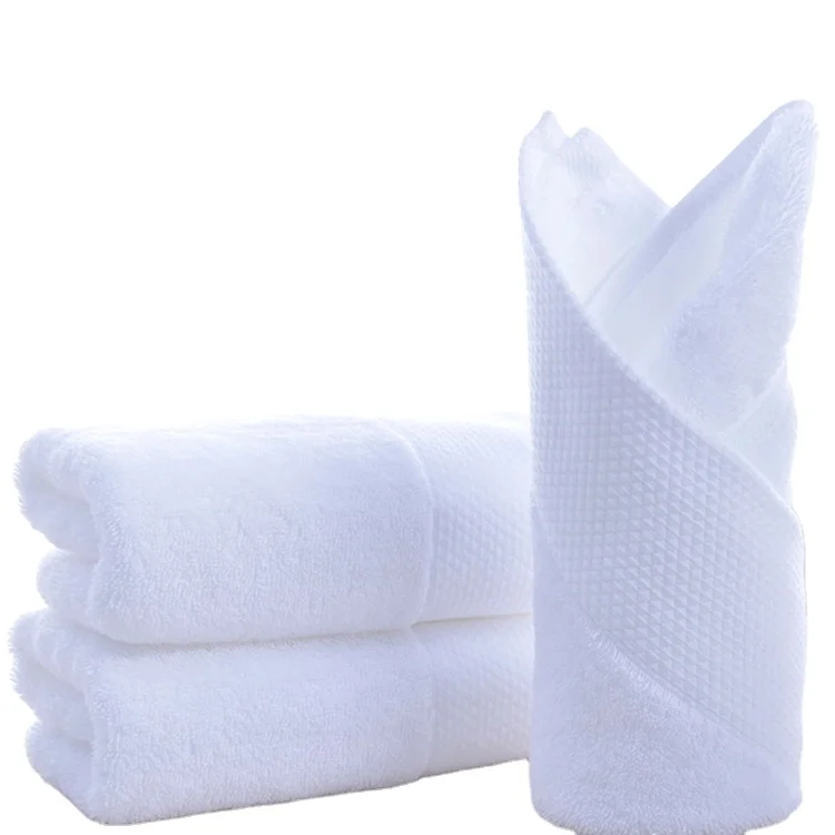 Manufacturer Wholesale 100% Cotton Luxury Terry Cloth Towel Face Cloth Hotel Bath Towel Set
