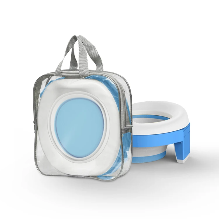 
2019 newest design travel foldable Potty Seat popular and easy taking for indoor or outdoor 