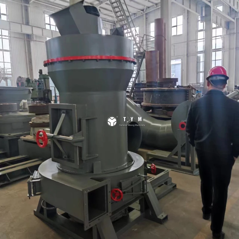 YGM High Efficiency Limestone Powder Grinder Industrial Mill Raymond Grinding Machine for Gypsum 400 Mesh