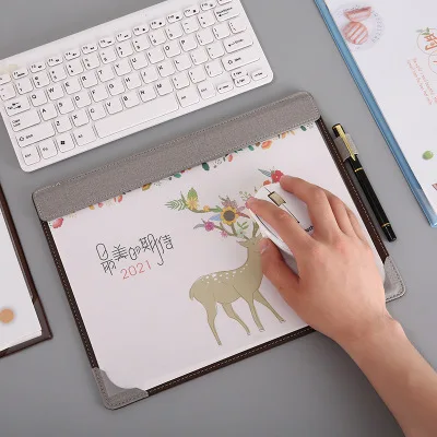 
Cover Paper Size Custom Design Daily Creative Monthly Table Calendar 2020 