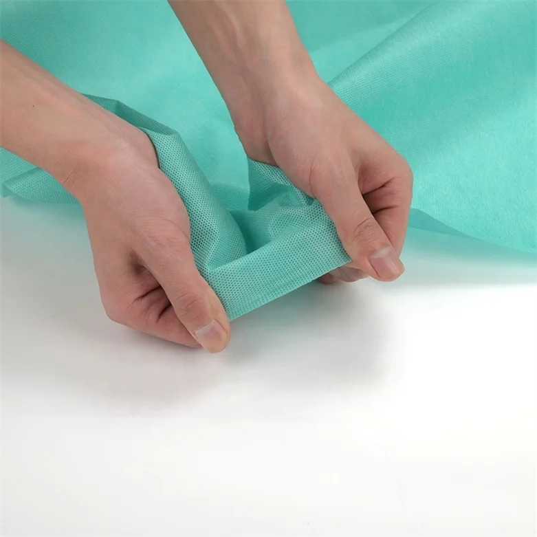 OEM&ODM Tela No Tejida Tessuto Non Tessuto 100% Polypropylene Smms/Sms Meltblown Nonwoven Fabric Manufacturers