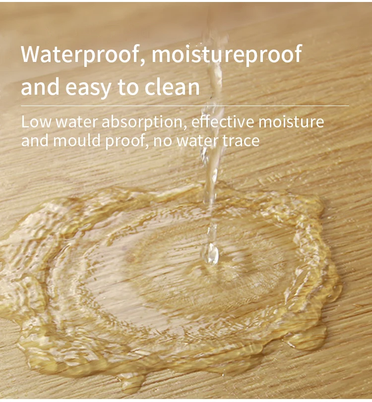 100% Waterproof Fireproof ECO Interior Composite Flooring Boards Luxury White Oak Laminate Engineered Wood Floor