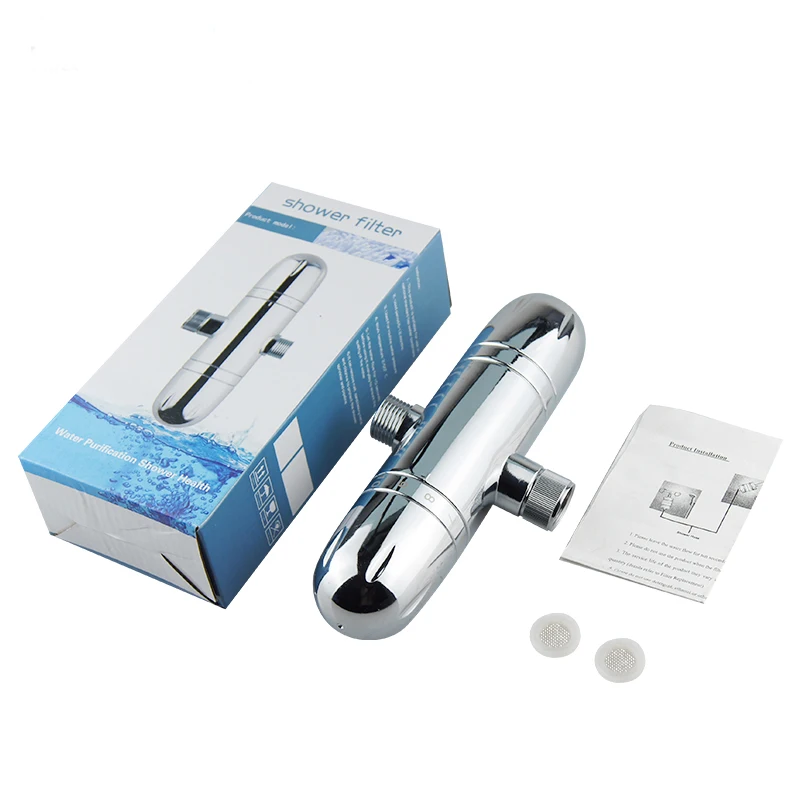 New Design High flow 5-12 stage replaceable Universal Chlorine Remove optional KDF Shower Filter