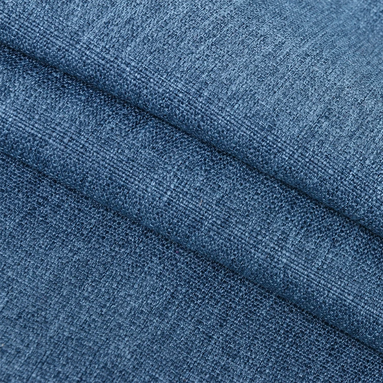 
New product coated coffee non-woven cotton imitation linen outdoor couch fabric 