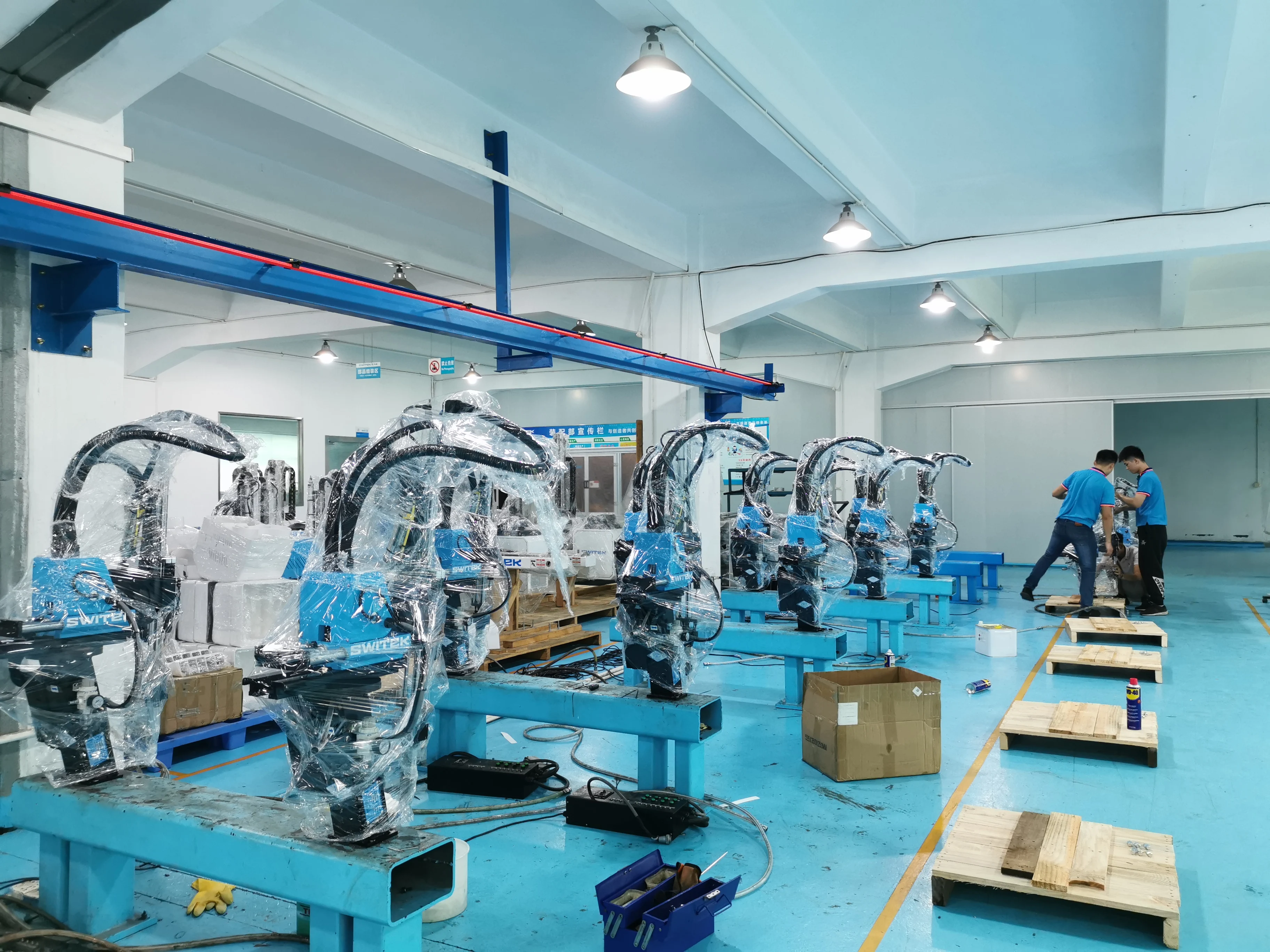 Sprue Removal Unit Picker Industrial Robotic Arm Manipulator For Mini Injection Molding Machine