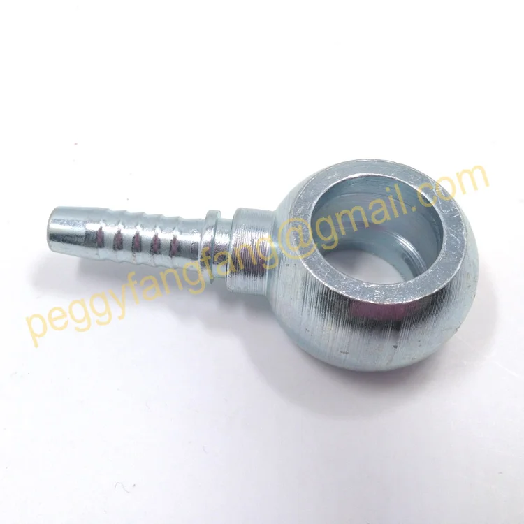 Forged Carbon Steel Brake Line Hose Assembly Rubber Hydraulic Tube Reducing Metal Barb Ferrule Connector End Pipe Fittings