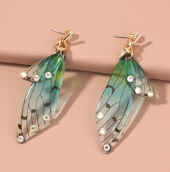 Взрывные ювелирные изделия серии Sen лепестки цветы простые темпераментные длинные жемчужные серьги с кисточками серьги