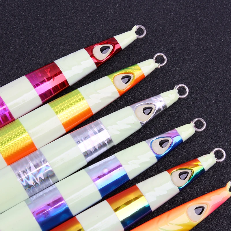 Seafox Oem Custom Epoxy Jigging Bait Trout Bait Perch Sinking Fishing Lure Resin Jig Lure