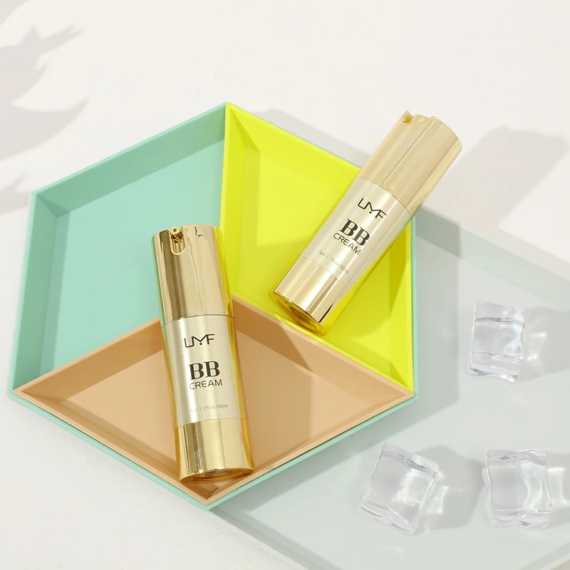 Vegan BB Cream Nourishing Private Label OEM ODM Wholesale Cosmetics Bulk Whitening Makeup BB Cream