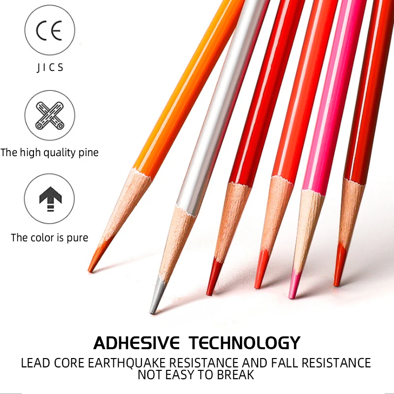 
Hand drawing professional brush art professional oiliness pencil 72 color sketch oil brush set for students colour pencil 