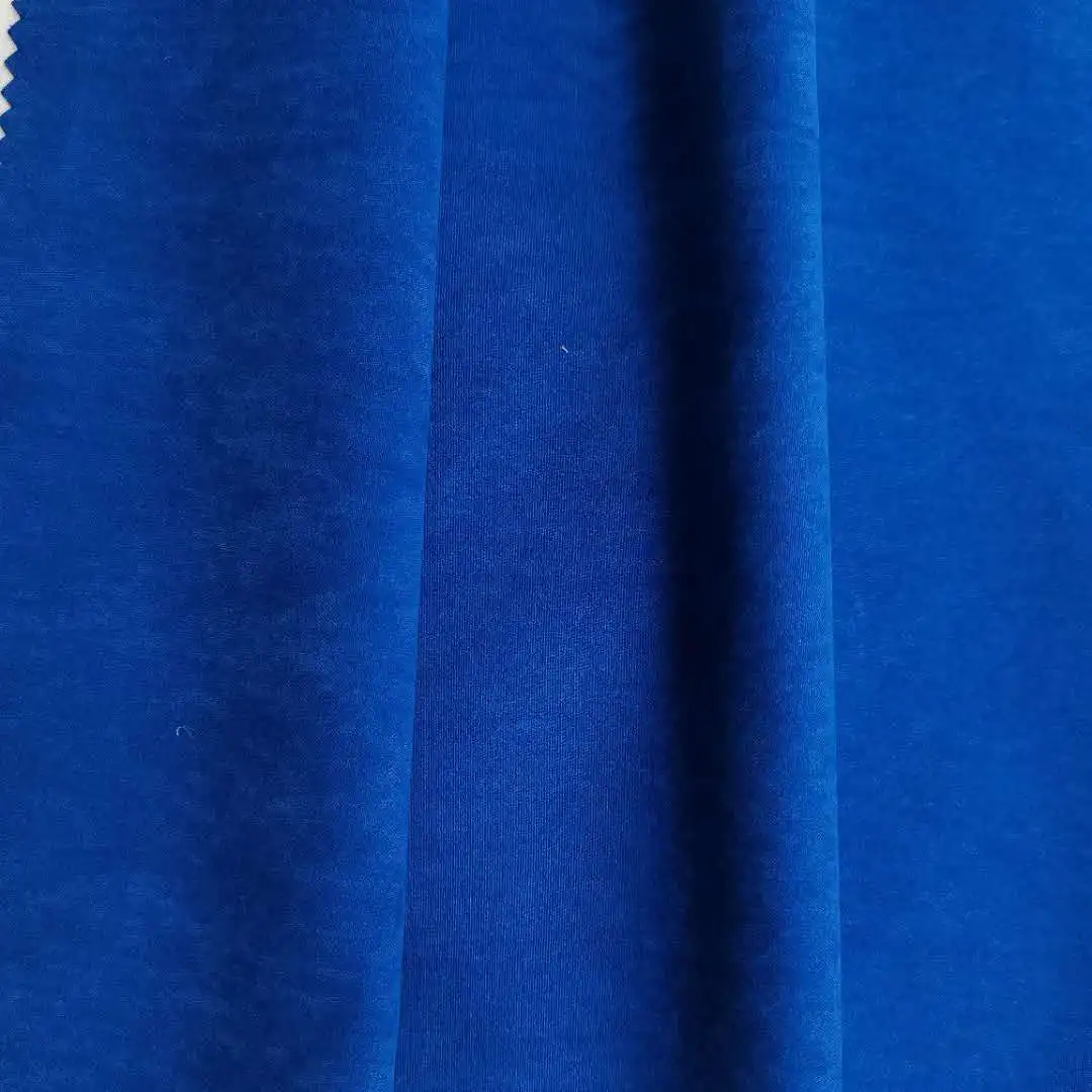 
2021 Factory wholesale high quality blue waterproof fabric 145gsm 100% polyester fabric for dress 