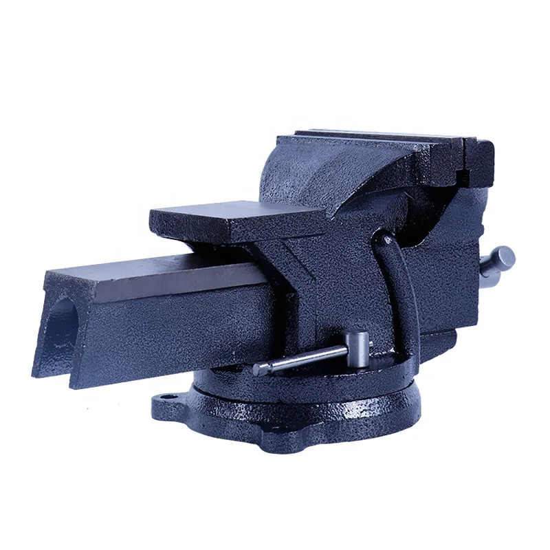 3/4/5/6/8/10/12 inch 360 degree Rotating Bench Vise Multi Purpose Cast Iron Heavy Duty Bench Vice with Anvil