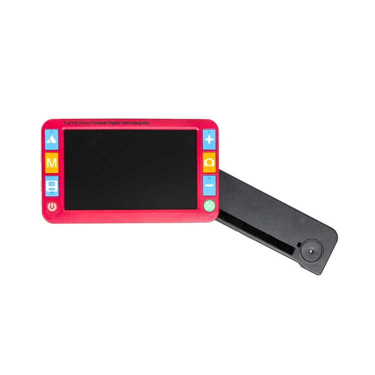 
2020 Newest Auto Focus + Dual 8MP Lens Handheld Portable Low Vision Reading Aid Video Magnifier RS500XR 