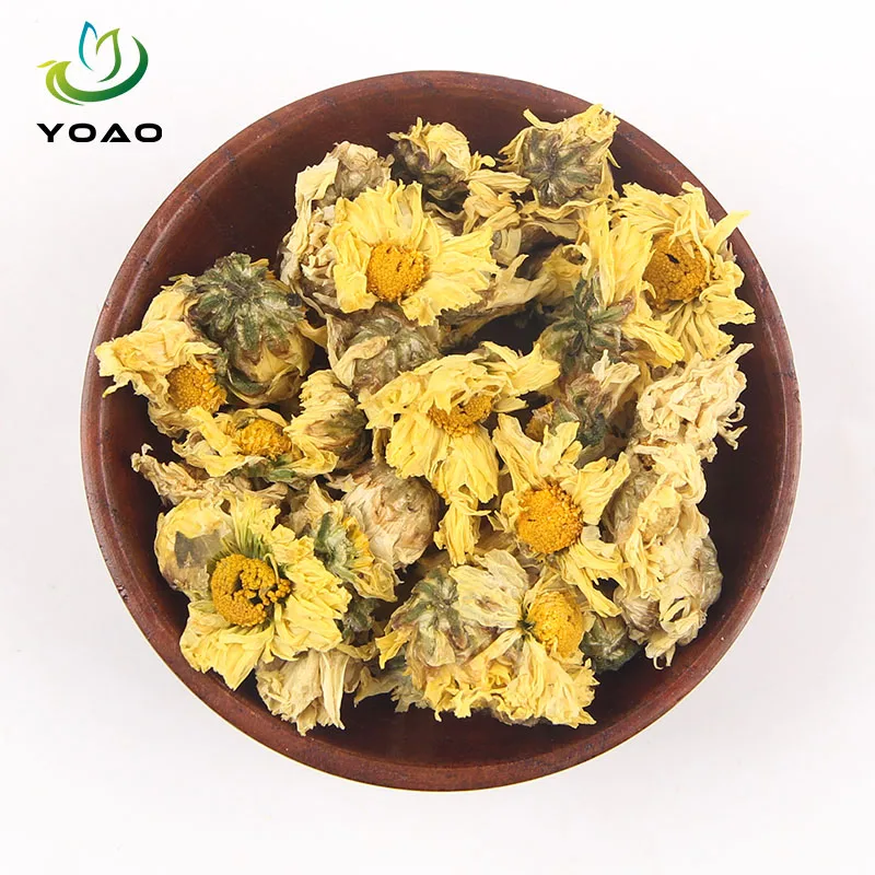 Zero Additives Organic Pure Chinese Herbal Hangzhou White Chrysanthemum Flowers for Tea Drinking Extract Dried Chrysanthemum