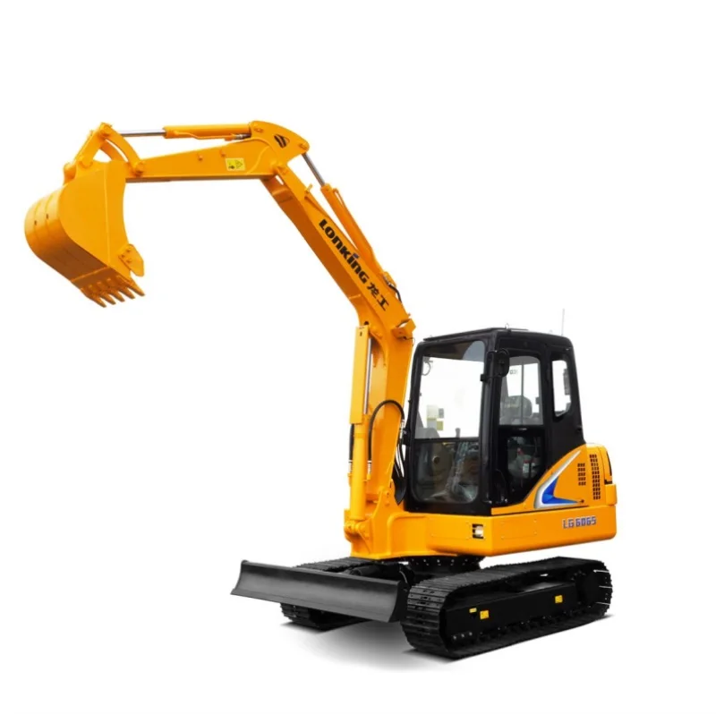 LG6065 cheap price small excavator new diesel engine excavator mini excavator 6.5t form china