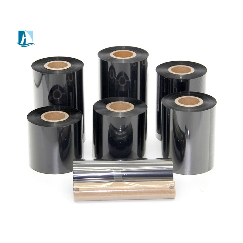 110mm*300m Thermal Transfer Barcode Label Printer Compatible Premium wax/resin Printer Ribbon