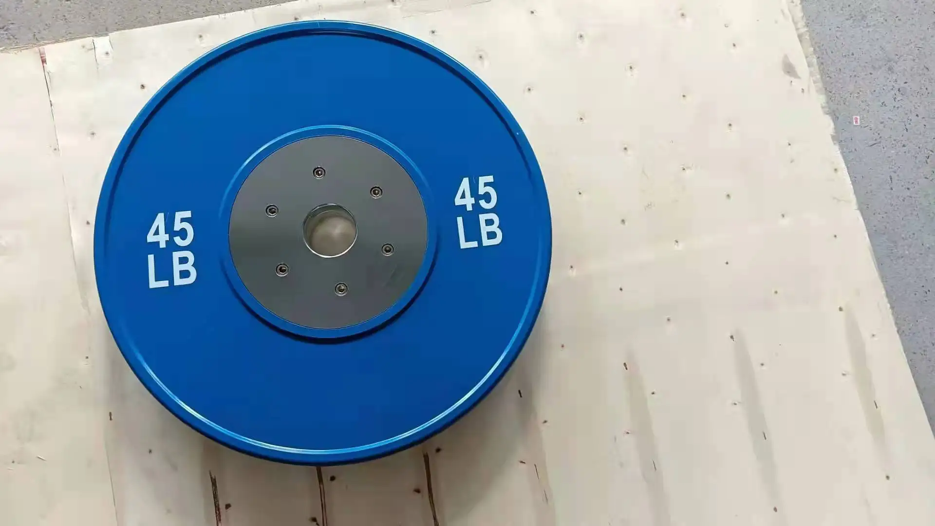 Rizhao OEM Logo  High Quality Weight Plates Competition Weightlifting Bumper Plate