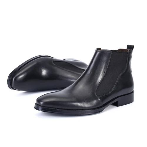 
 High Quality Customized Hot Selling Men Leather Horse Riding Shoes  