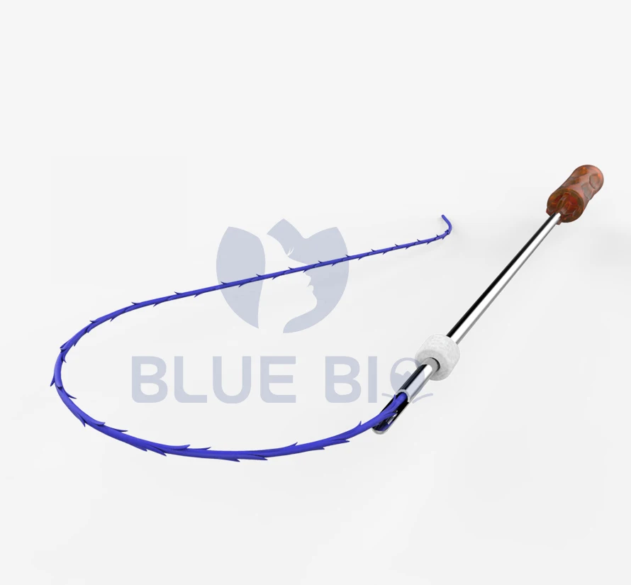 Wholesale face lifting barbed 4d Cog 19G 100mm hilos tensores fio pdo thread lift