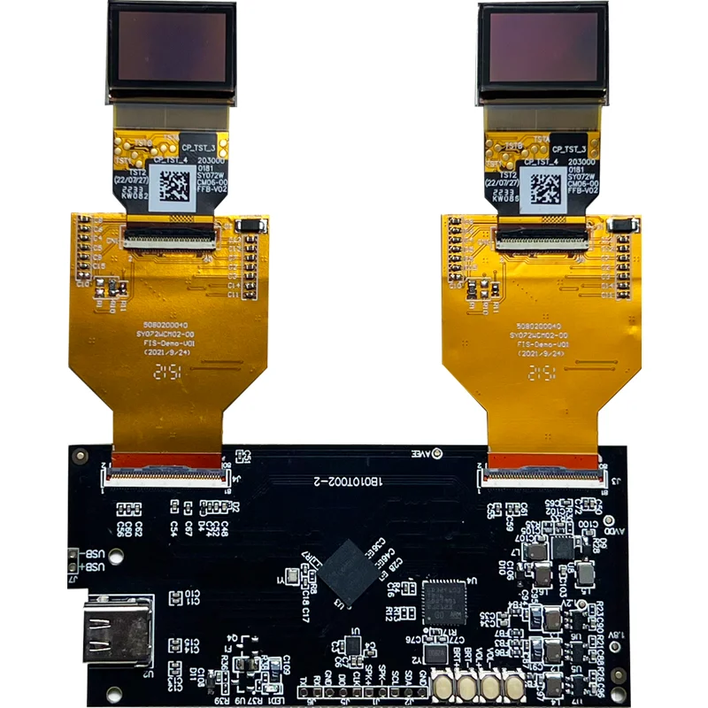 SeeYA SY072WCM06 0.72 inch near eye display FHD High PPI Micro OLED Display micro led display For Wearable Devices/HUD/HMD