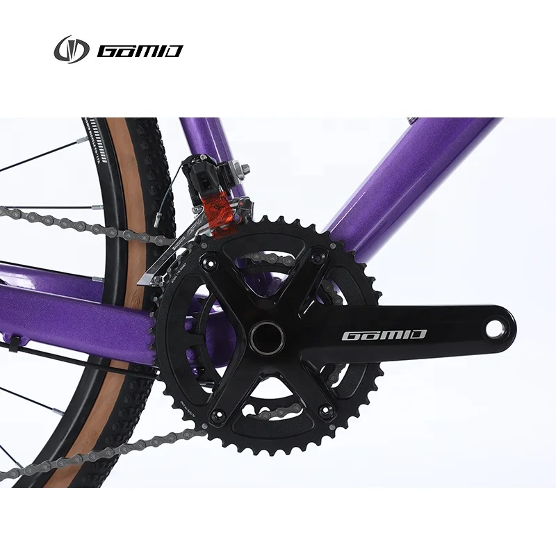 GOMID carbon fiber fork gravel bike racing bike  road custom gravel bicycle gear cycle roadbike bisiklet 700 40c touring bike