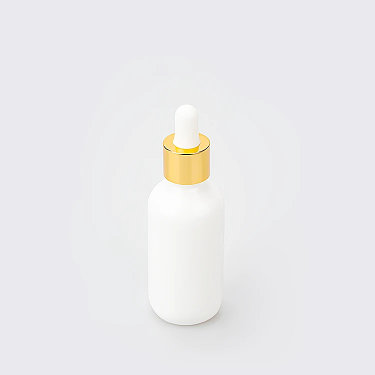 White Porcelain Ceramic Dropper Bottles Perfume Aromatherapy Cosmetic Container Essential Oils Sample Empty Dropper Bottles