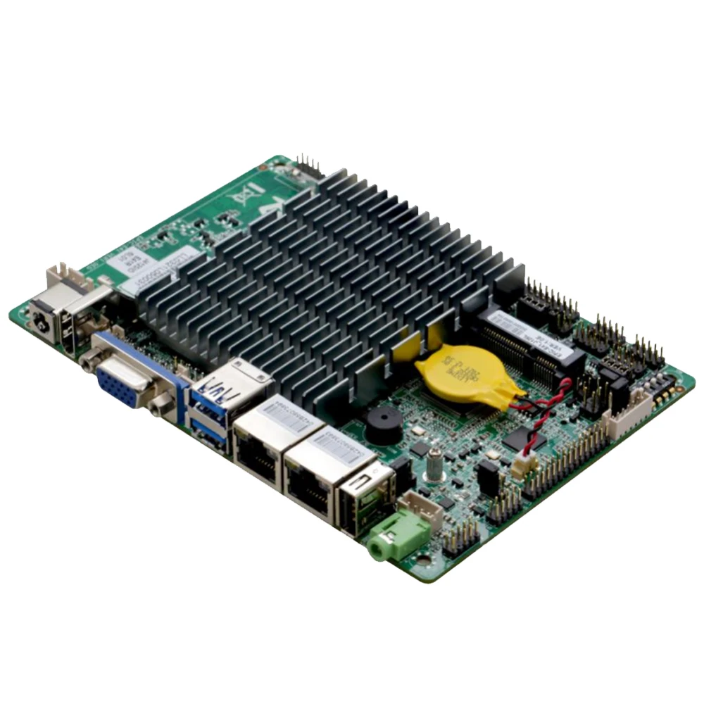 J4125idustrial  motherboard Quad-Core DDR4 Dual Lan 6*Com  Intel Celeron J4125 Itx Motherboard with Sata3.0/Msata