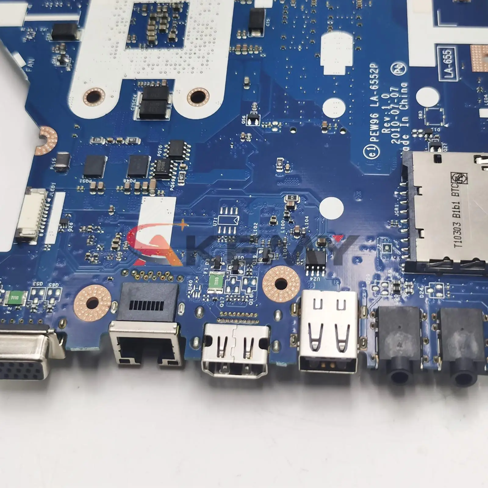 For Acer Aspire 5552 5552G NV50A Laptop Motherboard MBR4602001 PEW96 LA-6552P working perfect